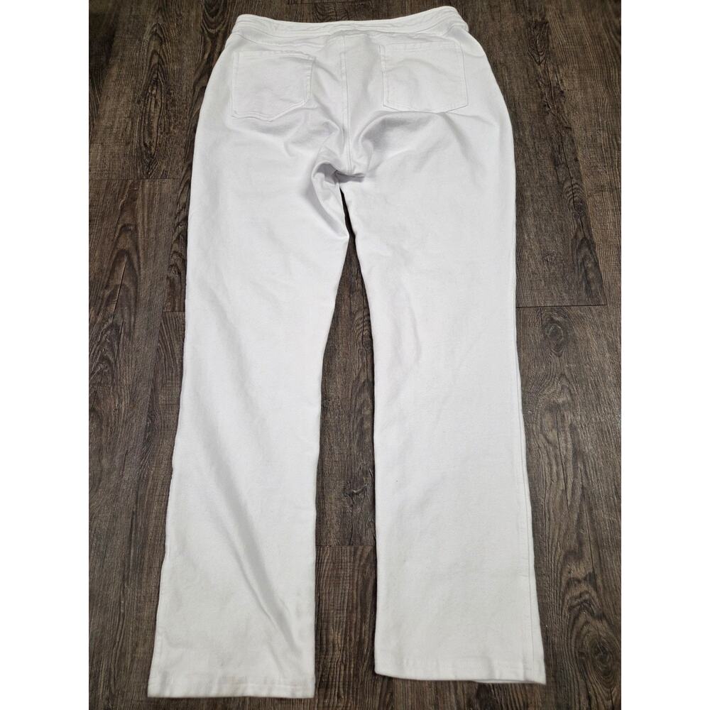 Fresh Produce Made in USA White Women's Straight Leg Pants Size Large - Picture 4 of 4